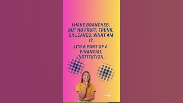 RIDDLE - I have branches, but no fruit, trunk, or leaves. What am I?