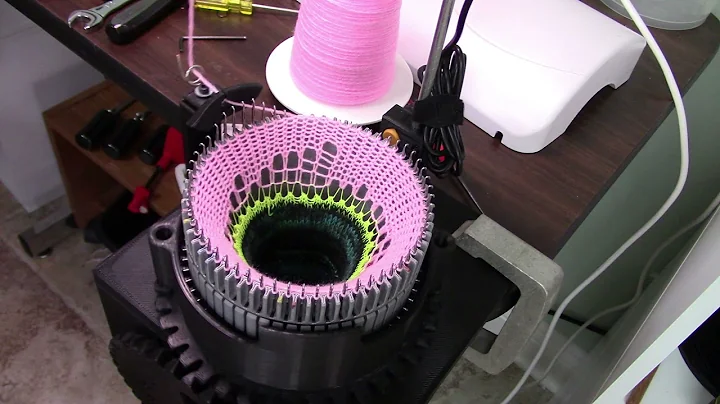 3D-printed sock machine-Legare style