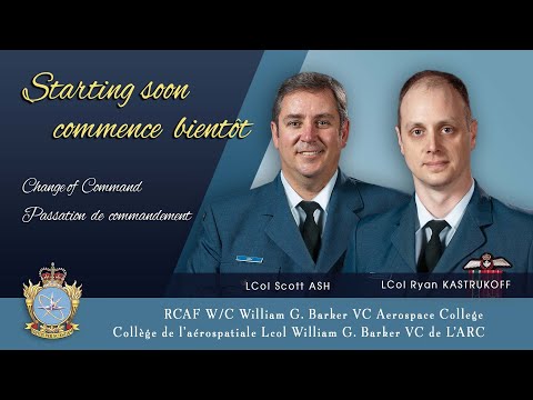 RCAF Barker College Change of Command