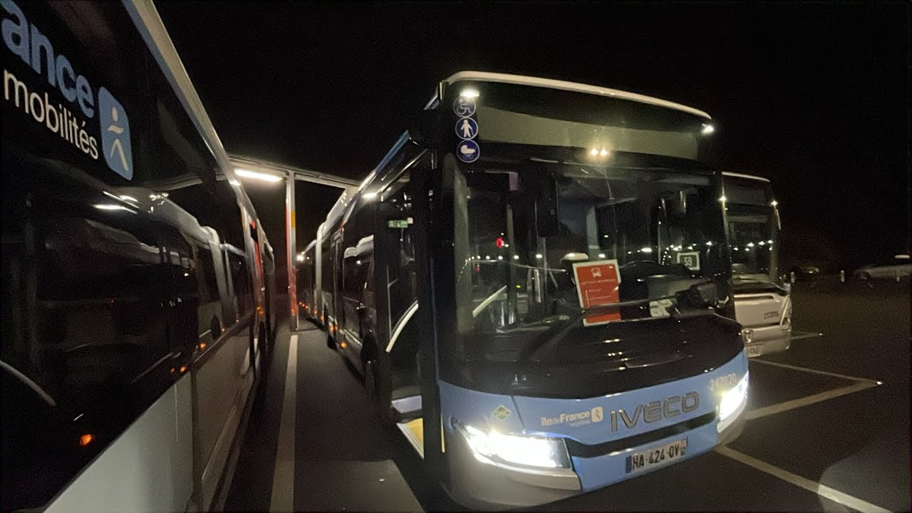 Kickdown - Iveco urbanway 18 GNV N°242020 - navette RER A 