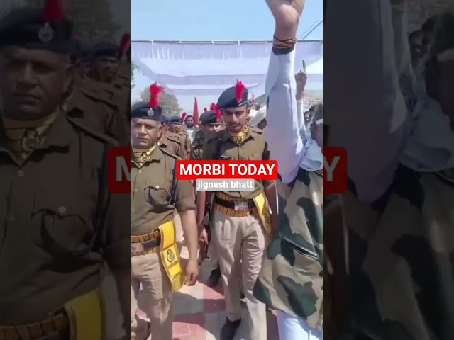 મોરબીના ઘાટીલા ગામે બીમારી સબબ અવસાન પામેલ નિવૃત્ત આર્મીમેનને ગાર્ડ ઓફ ઓનર સાથે અંતિમ વિદાય અપાઇ