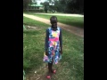 Jolyne Jonas enjoying to slide down at Bethania PS