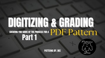 How I Digitize My Patterns using Inkscape