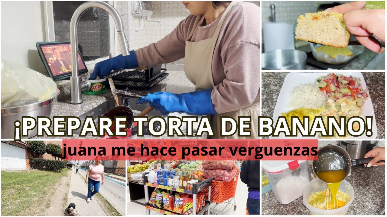 ✨CUANDO COCINAR SANA EL ALMA ❤ CHARLA DESDE EL CORAZÓN | PREPARE UNA DELICIOSA TORTA DE BANANO