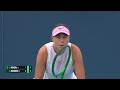 Linda Noskova vs Amanda Anisimova | 2026 Cincinnati Open | Round Four
