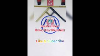 Karate Kihon.Basics For White Belt.