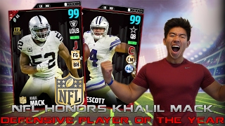 99 OVR KHALIL MACK D MVP! ONE OF THE BEST CARDS IN THE GAME! MADDEN 17 ULTIMATE TEAM