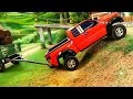 POWERFUL TRUCK IN FARMING ACTION !! - RC Miniature agriculture machine