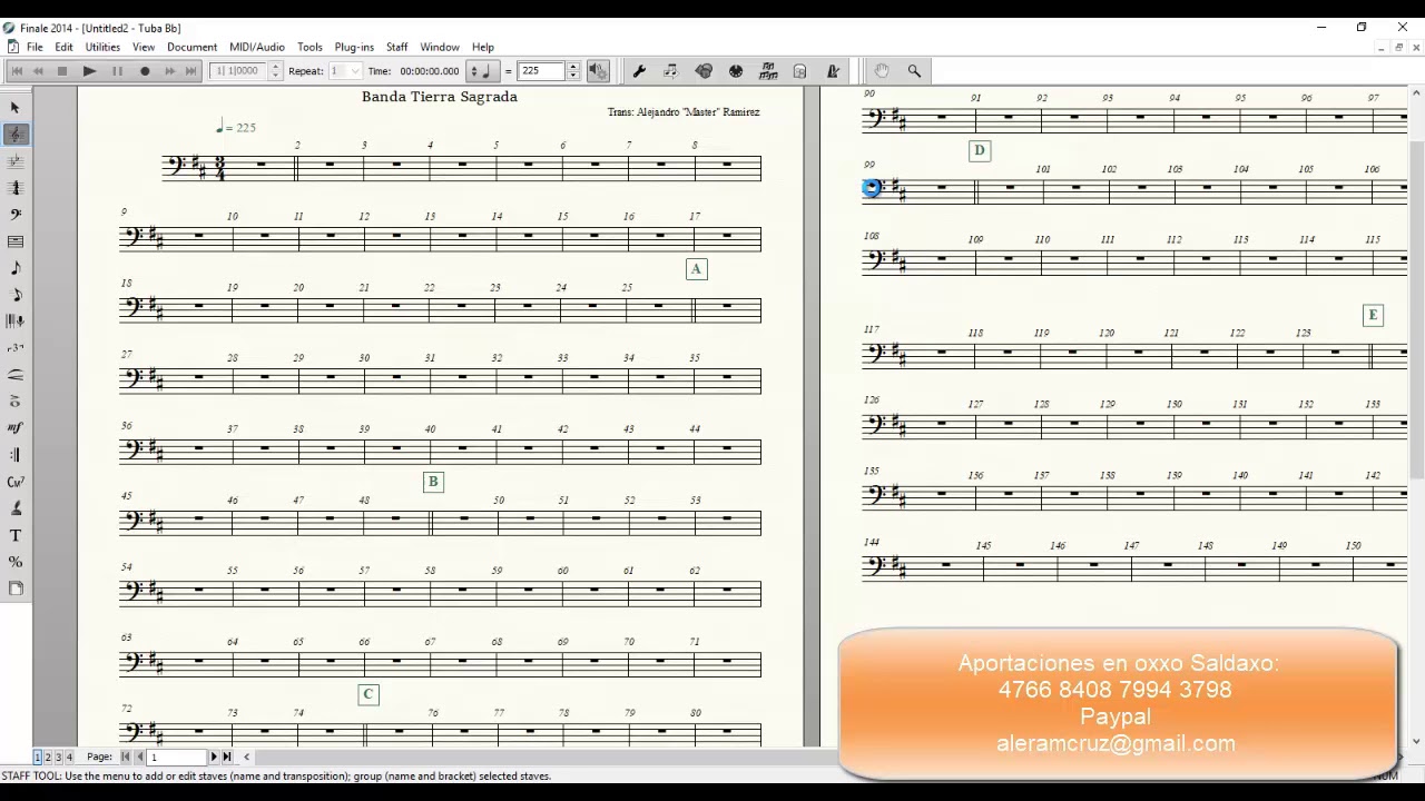 Como hago una partitura para banda 1 - Partiturasparabanda.com