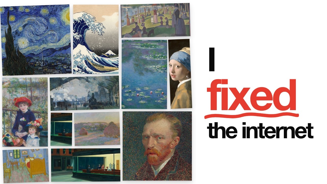 I Replaced Every Ad on the Internet With Art
