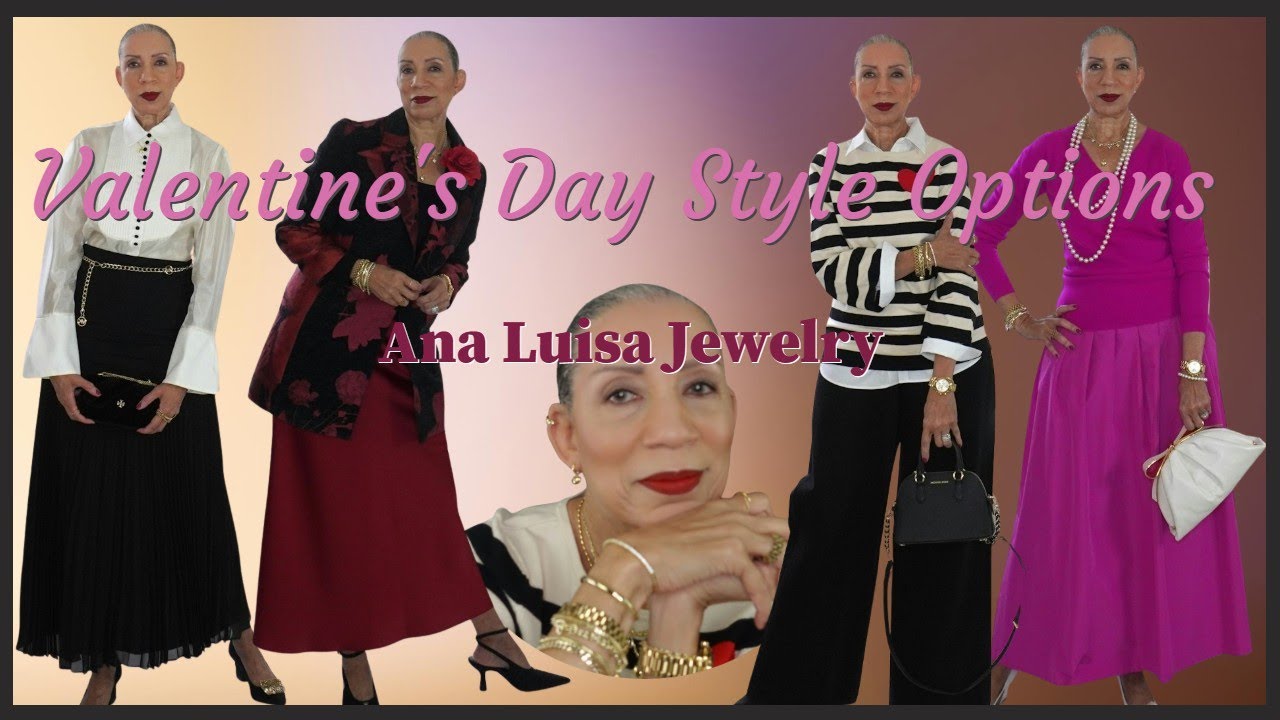 Легко создать гламурный образ ко Дню святого Валентина с Аной Луизой.