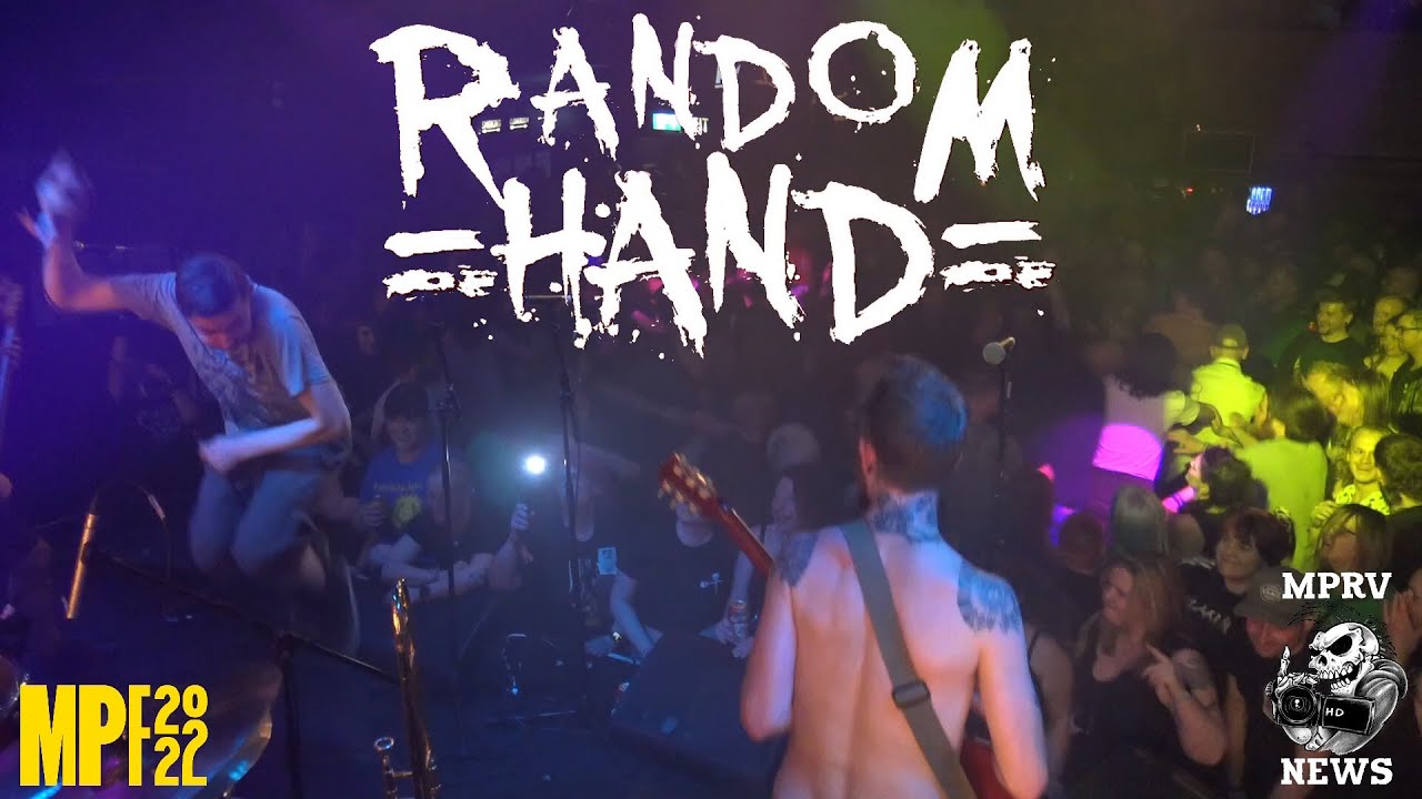 RANDOM HAND - Live - Manchester Punk Festival 2022 - MPRV News - YouTube