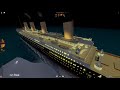 Roblox Titanic | Sinking