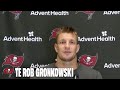 Rob Gronkowski Breaks Down First Training Camp with Bucs | Press Conference