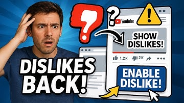 How to Enable YouTube Dislikes Again [2025 Tutorial]