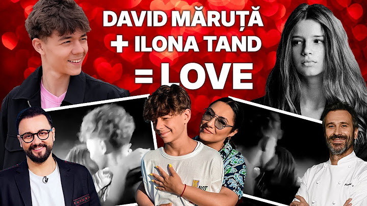 David Măruță s-a făcut băiat mare și s-a combinat cu fii-sa lui Nicolai Tand, Ilona