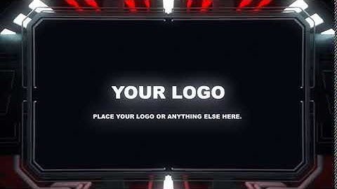 Sci Fi Logo Reveal | After Effects template