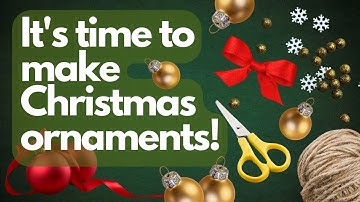 5 Great Ideas To Make Unique Christmas Tree Ornaments PART 1 🎄✨