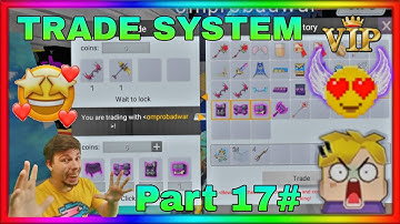 😍How To Get Rich  Trade System 🔥 || Blockman Go Skyblock SkyKING Part 17#