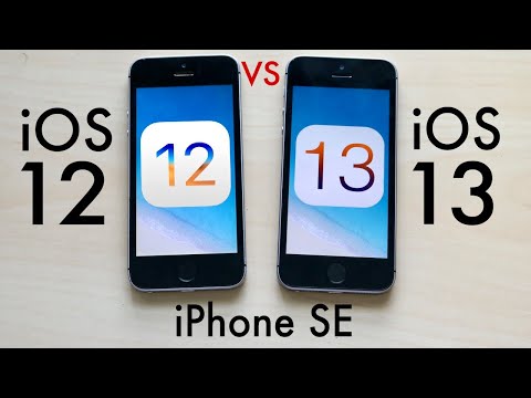 iPhone SE: iOS 13 Vs iOS 12! (Comparison). 