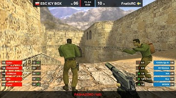 CS 1.6 FCL - fnatic vs. ESC @ dust2