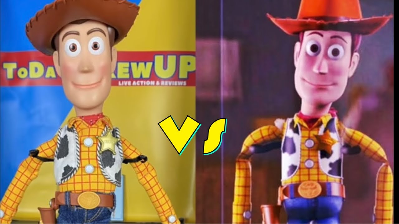 Toy Story Movie Accurate Custom Toys vs Toy Story Movie Photos YouTube