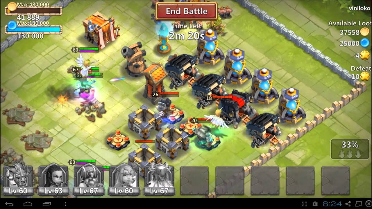 Castle Clash How To Guide Starting On a New Account Part 20 YouTube