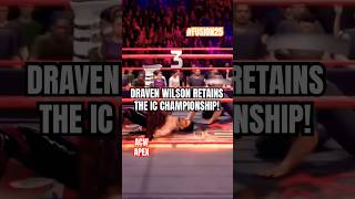 DRAVEN WILSON RETAINS HIS IC CHAMPIONSHIP! #ACWAPEX #ACWAPEXFusion