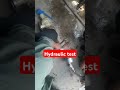 Hydraulic test Safety valve #shorts #hydraulic #safety #valve