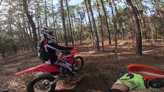 I Hit Another Tree. Target fixation and fast riding at croom.