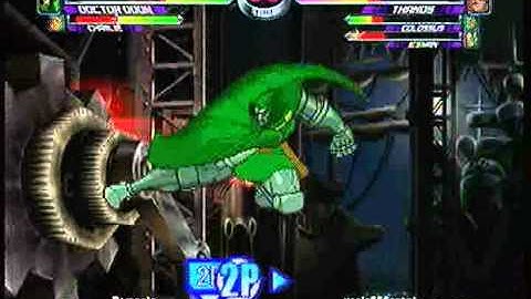 MvC2 Online (360): Brett (Mag/Cha/Doom) vs useleSSSavant (Tha/Ice/Col) 20 .:1.12.11:.