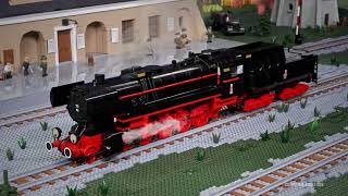 COBI trains advertisement  Locomotives Ty2 i BR-52  made of Polish COBI construction blocks