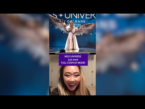 MISS UNIVERSE GOES FULL COSPLAY MODE 😱✨🌟