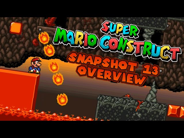 Super Mario Construct v8 Snapshot 5 Overview 