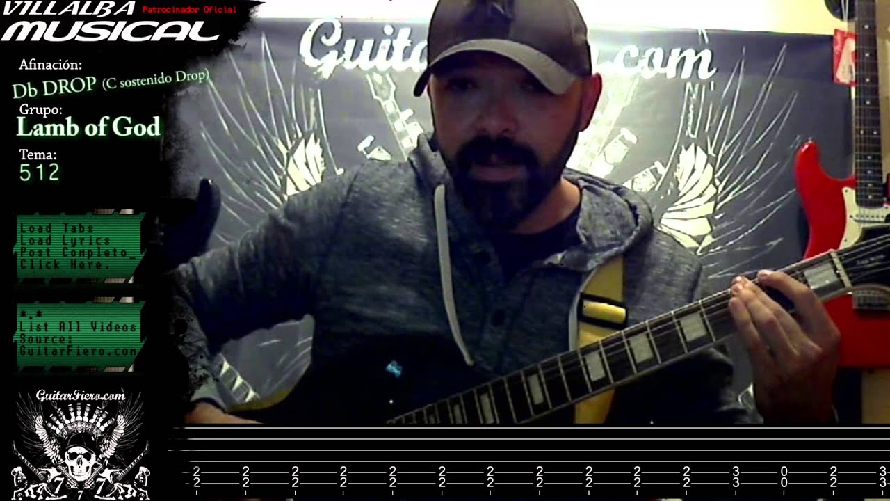 Como tocar "512" de Lamb of God. Guitarra. GuitarFiero.com - YouTube