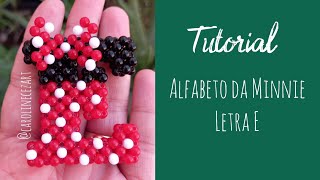 Letra E - Alfabeto da Minnie