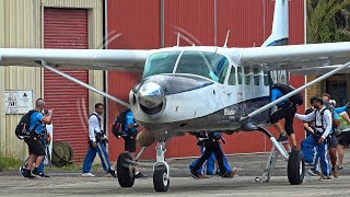 Beautiful Turbine Sound Cessna 208B Grand Caravan For Skydive