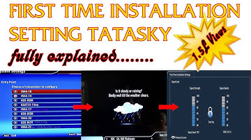 TATA SKY FIRST TIME INSTALLATION SETTING || DTH SOLUTION