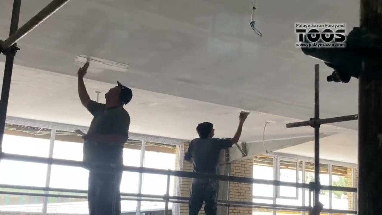 اجرای سالن کلین‌روم ممبران — پالایه‌سازان