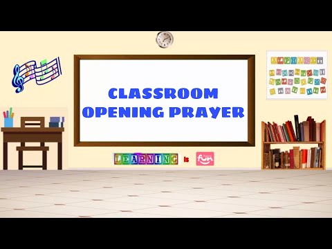 Prayer Before Class / Short Opening Prayer / Classroom Opening Prayer