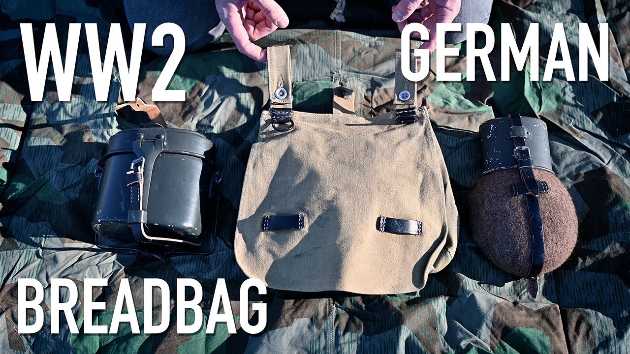 WW2 German Army Breadbag Contents - YouTube