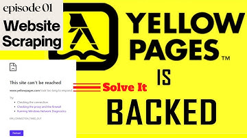 Solve Yellow Page Not Open Problem | Web Scraping Tutorial | Data Entry Work On Fiverr | Data Entry