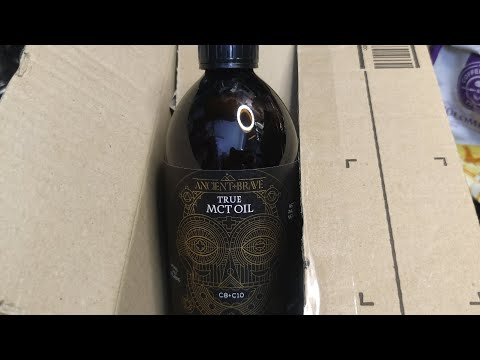 Unboxing True MCT OIL /Keto diet