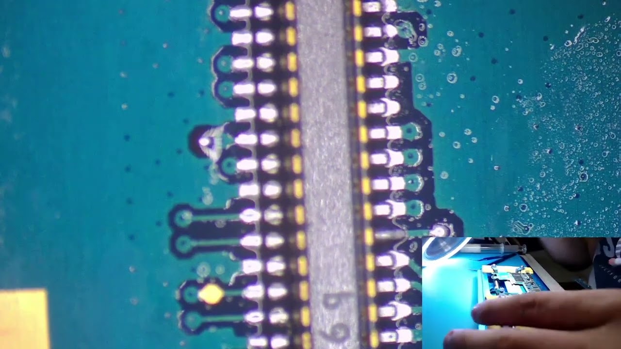 Tecnica para cambiar el CONECTOR FPC