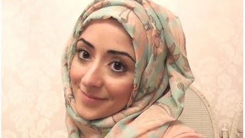 Hijab Tutorial Volume & Folds - My 1st Video on The New Channel "KeepingUpWithZukreat"