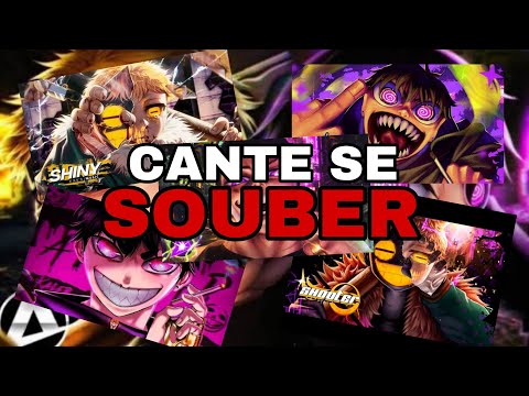 CANTE SE SOUBER - MELHORES REFRÕES | MÚSICAS GEEK | VERSÃO - SENSE LIFE
