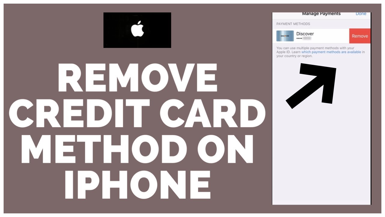 How To Remove Credit Card On IPhone 2023 YouTube How To Remove Credit Card On IPhone 2023 YouTube
