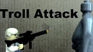 Troll Attack Lego Stop Motion Animation