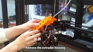 ERYONE Thinker X400: Replace the X-axis limit switch