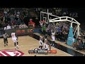 Long slam, SKYCITY Breakers vs Cairns Taipans, Fri 9th Nov